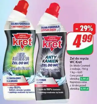 Dino Żel do mycia WC Kret oferta