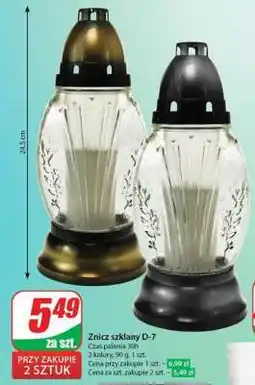Dino Znicz szklany D-7 oferta