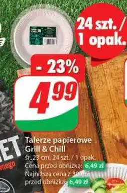 Dino Talerze papierowe Grill & Chill oferta