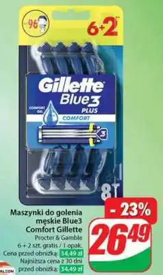 Dino Maszynki do golenia męskie Blue3 Comfort Gillette oferta