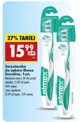 Biedronka Szczoteczka do zębów Elmex Sensitive, 1szt oferta