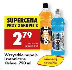 Biedronka Wszystkie napoje izotoniczne Oshee, 750 ml oferta