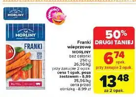 Carrefour Franki wieprzowe Morliny oferta