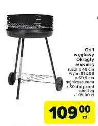 Carrefour Grill okrągły manaus 16 oferta