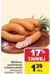Carrefour Kiełbasa parówkowa Stanisławów oferta