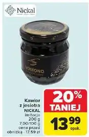 Carrefour Kawior z jesiotra czarny Vomond oferta