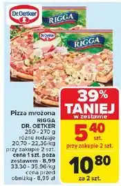 Carrefour Pizza z szynką Dr. Oetker Rigga oferta