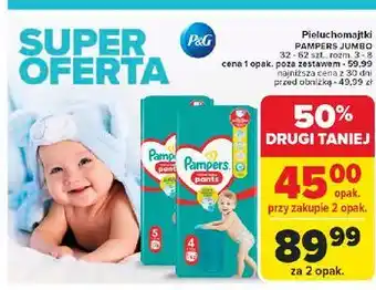 Carrefour Pieluchomajtki 5 Pampers Pants oferta