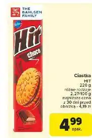 Carrefour Ciastka czekoladowe Hit oferta