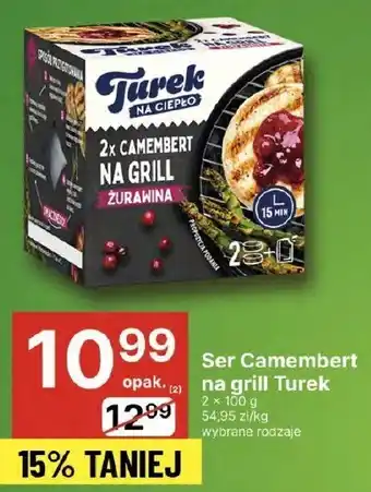 Delikatesy Centrum Ser Camembert na grill Turek żurawina 2x100g oferta