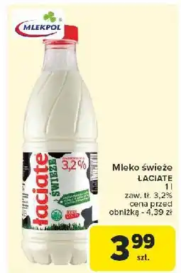 Carrefour Market Mleko 3.2% Łaciate oferta