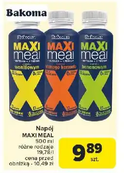 Carrefour Market Jogurt waniliowy Bakoma maxi meal oferta