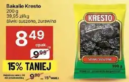 Delikatesy Centrum Bakalie Kresto śliwki suszone 200g oferta