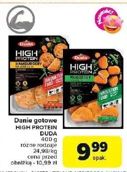 Carrefour Market Nuggetsy z groszkiem Silesia duda high protein oferta