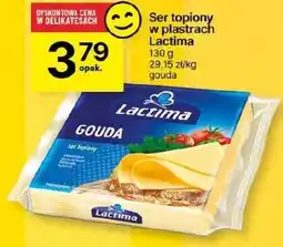 Delikatesy Centrum Ser topiony w plastrach Lactima gouda 130g oferta