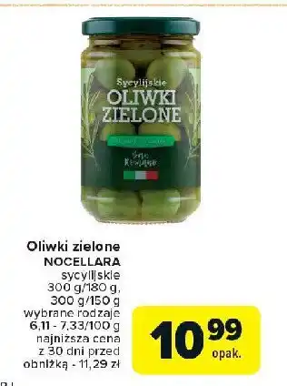 Carrefour Market Oliwki zielone sycylijskie z pestką SAN ROMANO oferta