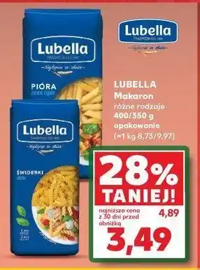 Kaufland Makaron świderki Lubella makaron oferta