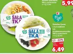 Kaufland Sałatka cezar K-to go oferta