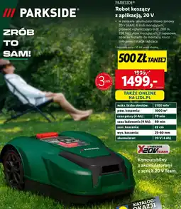 Lidl Robot koszący Parkside oferta