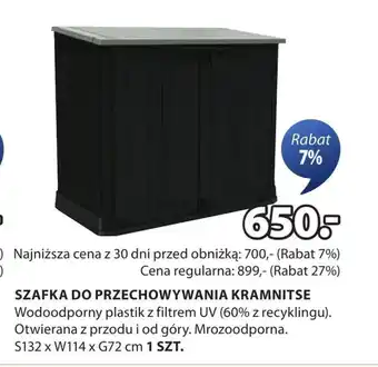 JYSK Szafka ogrodowa oferta