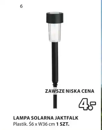JYSK Lampa solarna oferta
