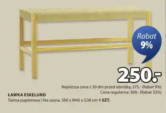 JYSK Ławka S! oferta