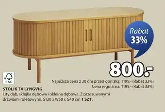 JYSK Stolik Dębowa oferta
