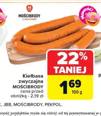 Carrefour Kiełbasa Mościbrody oferta