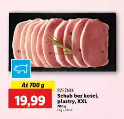 Lidl Schab bez kości, plastry, XXL oferta