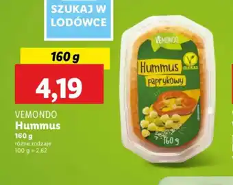 Lidl Hummus Vemondo oferta