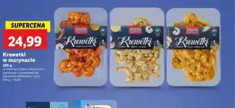 Lidl Krewetki w marynacie oferta