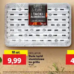 Lidl Tacki aluminiowe do grillowania Grill&Fun oferta