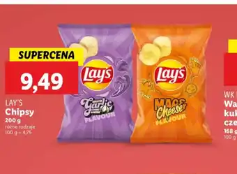 Lidl Chipsy Lay's oferta