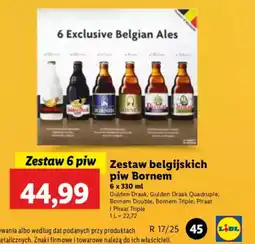 Lidl Zestaw 6 piw belgijskich Bornem oferta