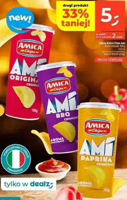Dealz Chipsy bbq Amica Chips Ami oferta