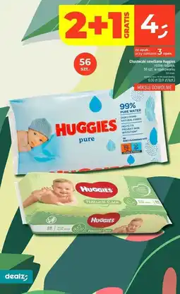 Dealz Chusteczki nawilżane Huggies Natural Care oferta