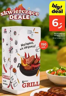 Dealz Ręcznik wyciągany grill Kartika oferta