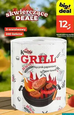Dealz Ręcznik papierowy grill Kartika oferta