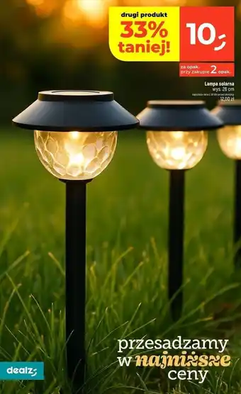 Dealz Lampa solarna oferta