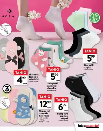 Intermarche Skarpetki balerinki Moraj oferta