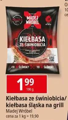 E.Leclerc Kiełbasa śląska Madej & Wróbel oferta