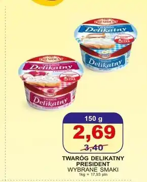 Primus Président Twaróg Delikatny naturalny 150 g oferta