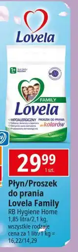 E.Leclerc Proszek do prania kolorów family Lovela oferta