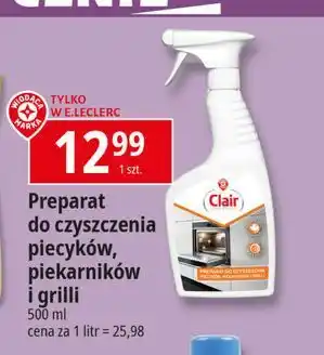 E.Leclerc Spray do czyszczenia piekarnika Wiodąca Marka Clair oferta