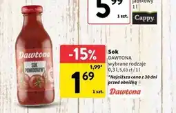 Intermarche Dawtona Sok pomidorowy z imbirem 300 ml oferta
