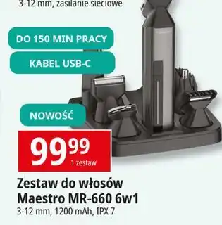 E.Leclerc Zestaw do włosów mr-660 Maesto oferta