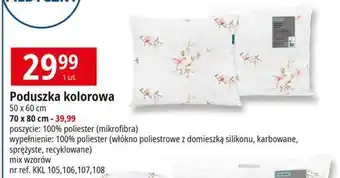 E.Leclerc Poduszka kolorowa 70 x 80 cm oferta