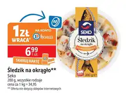 E.Leclerc Śledzik na okrągło w oleju wiejskim Seko oferta