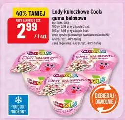 Polomarket Lody kuleczkowe Cools guma balonowa Ice Dots oferta