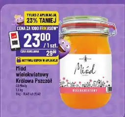 Polomarket Miód wielokwiatowy Królowa Pszczół 1.4kg oferta